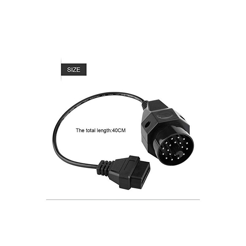 OBD2 Adapter Scanner Kabelstecker, Rund Diagnose OBD II Adapter -