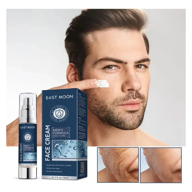 Crema Para Hombre H, Hidratante 6 En 1 Para H-