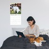 Gag Gifts - 2024 Wall Calendar, White Elephants Pooping Dogs,