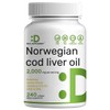 Wild Caught Cod Liver Oil 2,000mg Per Serving, 240 Softgels