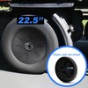 Latches Wheel Hub Cover for Freightliner Cascadia 2018+ Semi Trucks,