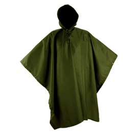 Ferocity US Army Shelter Rain Coat Poncho 100% Polyurethan Camo Camping Marines Green [016]