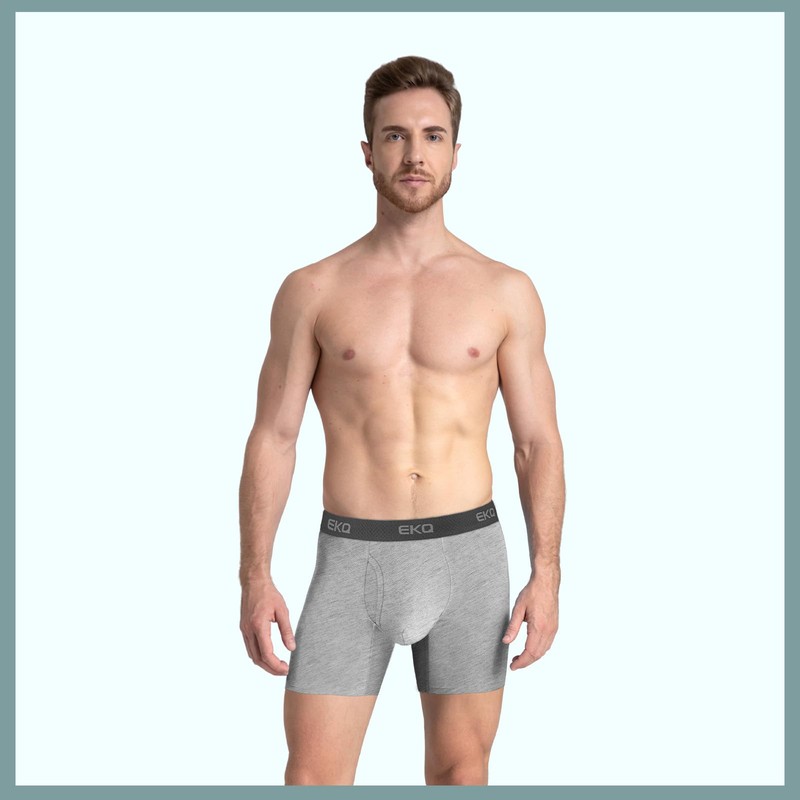 EKQ Boxer Hombre Bambu 6 Piezas Ropa Interior Hombre Calzones