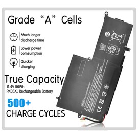 PK03XL X360 789116-005 Laptop Battery for HP Spectre X360 13-4101dx 13-4193dx 13-4002dx 13-4003dx 13-4005dx 13-4001dx 4100dx 14102dx 4103dx 4110dx 4116dx 4125nr 13t-4000 788237-2c3 Notebook Batteries.