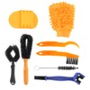 8pcs Bicycle Cleaning Tool Set Kit Bike Chain Tire Cleaning