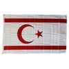 Northern Cyprus - 3 ft x 5 ft Polyester World