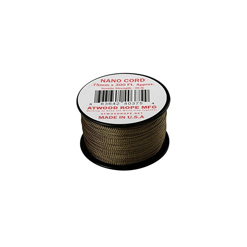 Helikon-Tex Nano Cord (300ft) - Nylon Coyote