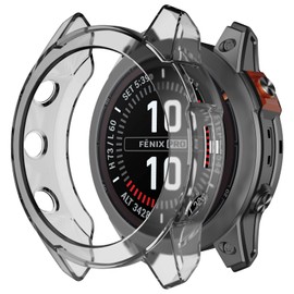 MYSNBKN Protector Case Compatible with Garmin Fenix 7X Pro/Fenix 7X/Epix Pro 51mm, TPU Protective Cases Shock-Proof Cover