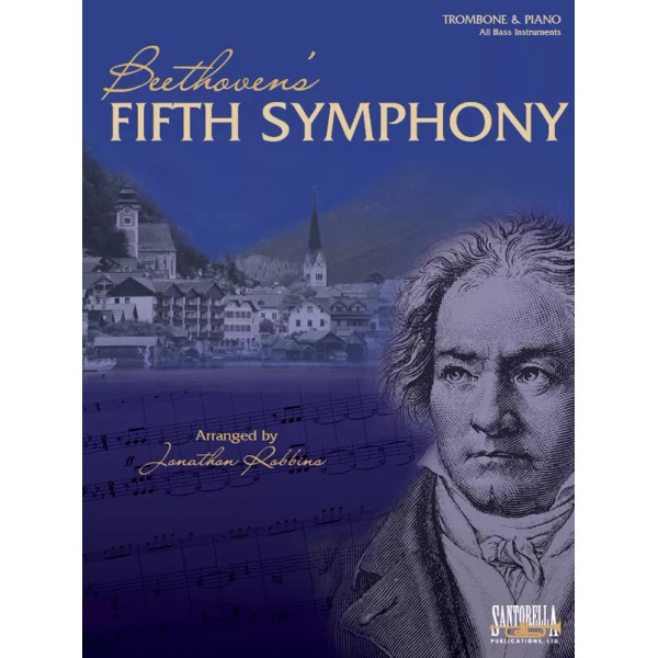 Beethoven's Fifth Symphony for Trombone & Piano * Shipped from