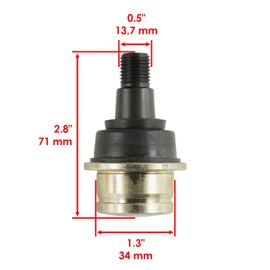 Replacement Powersports Parts – High-Performance Components for 2 Front Knuckle Lower Ball Joint for John Deere XUV865E XUV865M XUV865R AUC12838 Mod-C83C-40412