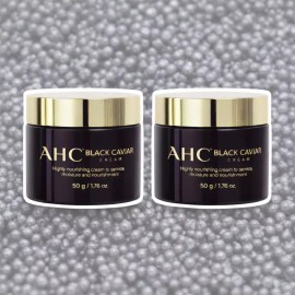 AHC 1+1 AHC 블랙캐비어 크림 50g 총 2개 1+1 AHC Black Caviar Cream 50g Total 2 Pieces