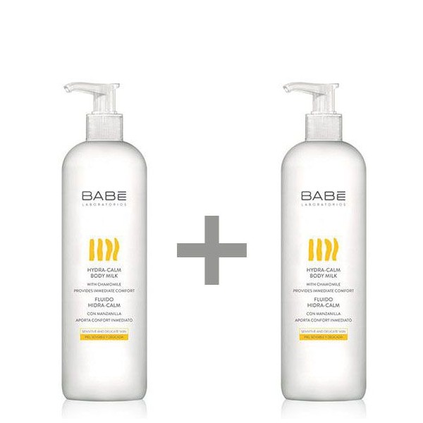 Babe Body Hydra-Calm Body Milk 2x500ml (-50% 2nd Product)