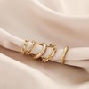 4/5 Pcs Gold Ear Cuff Set for Women Gold Clip