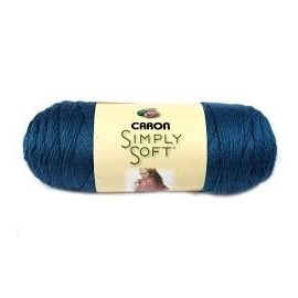 Simply Soft Yarn Solids-Dark Country Blue by Spinrite Books