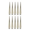 55MM Solid Punk Bullet Large Spikes Metal Leather Rivets DIY