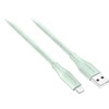 Insignia - 10' Lightning to USB Charge-and-Sync Cable - Green