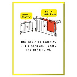 Put A Jumper On! Funny Dad Birthday or Father's Day Card