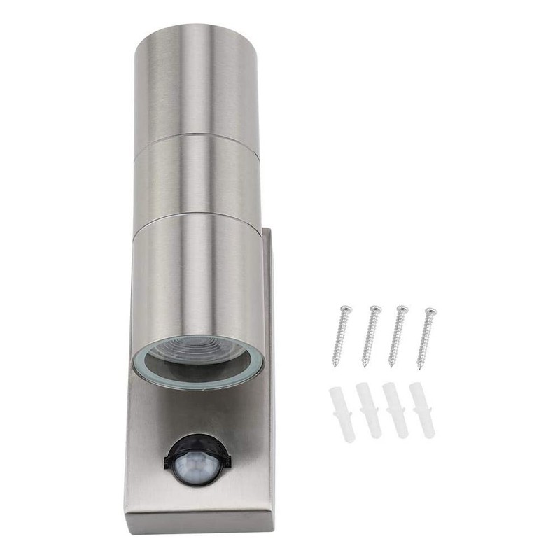 1Pc Up and Down PIR Wall Light Indoor Outdoor Home