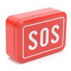 SOS Case, SOS Lifesaving Stainless Steel Container for Survival Kit