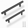 QMAHA Pack of 10 Cabinet Handles, Black, Kitchen Handles with
