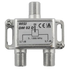 Wisi 75106 'DM 02 D Distributor, 3 GHZ, 28 – Silver