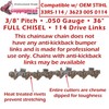 Rotary Copperhead 2-Pk 36" Chainsaw Chain compatible with STIHL 33RS-114/3623