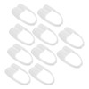 10pcs Dental Night Guards,Rubber Athletic Protection Portable Mouth Clenching Guard