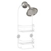 InterDesign 58652 Rondo Bathroom Shower Caddy for Shampoo, Conditioner, Soap