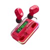 MUSIC HERO TWS Wireless Headphones with Charging Case, LCD Display,