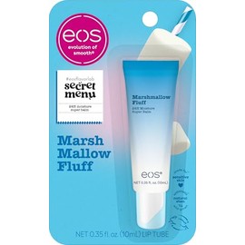 eos 24H Moisture Super Balm - Marshmallow Fluff, mascarilla labial, hidratante, tratamiento labial, cuidado de la piel de edición limitada, 0.35 fl oz