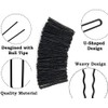 Al Kaseen 100 Count Black U Hair Pins – Secure