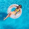 70cm Inflatable Swimming Ring Pool Rubber Rings for Kids,2Pcs Gold