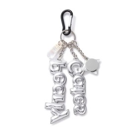 [Parly Gates] Charm Marker (Metallic Silver Carabiner Specification) / Golf / 053-5184010 160_Silver FR, 160_silver