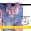 Magic Castle Blackout Curtains for Girls Boy Home Decor, Princess