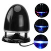 CAXUSD Portable Mini Speaker Led Light USB Powered Desktop for