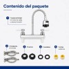 Grifo Mezclador Para Fregadero Flexiblellave De Cocina