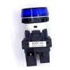 Omron M22N-BC-TAA-AB LED Panel Indicator Blue Clear 12V 12mA