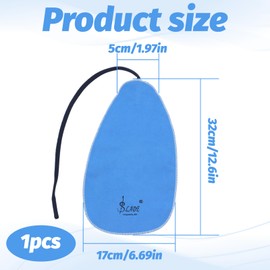 1 Stück Putztücher,Querflöte Putztuch,Klarinette Putztuch,Flöte Sax Saxphone Oboe Innen Rohr Tupfer Tuch,Saxophon Reinigungsset,Flöte Reinigungstuch Für Innenroh Für Alle Präzisionsmusikinstrumente