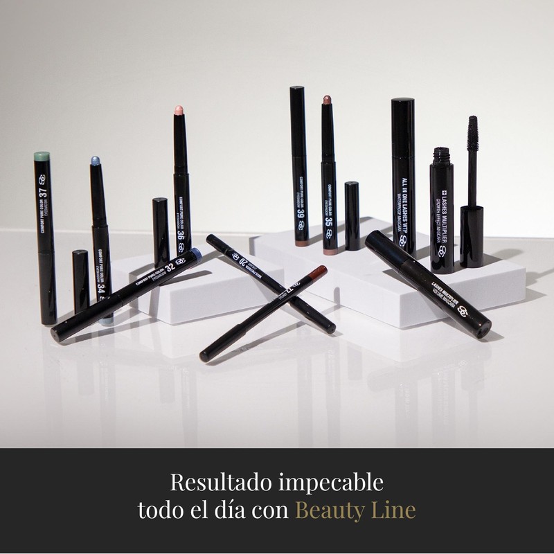 SALERM Eyeshadow on Stick, Comfort Pure Color Eyeshadow, Blue, Cream,