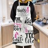 Nail Tech Gift For Women Nail Technician Apron Nails Queen