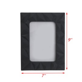 UTALIND 1pcs Photo Frames Picture Frame for Weeding Displays, Ceramic Picture Frame for Tabletop, Bookshelf, Desk, Dark Gray