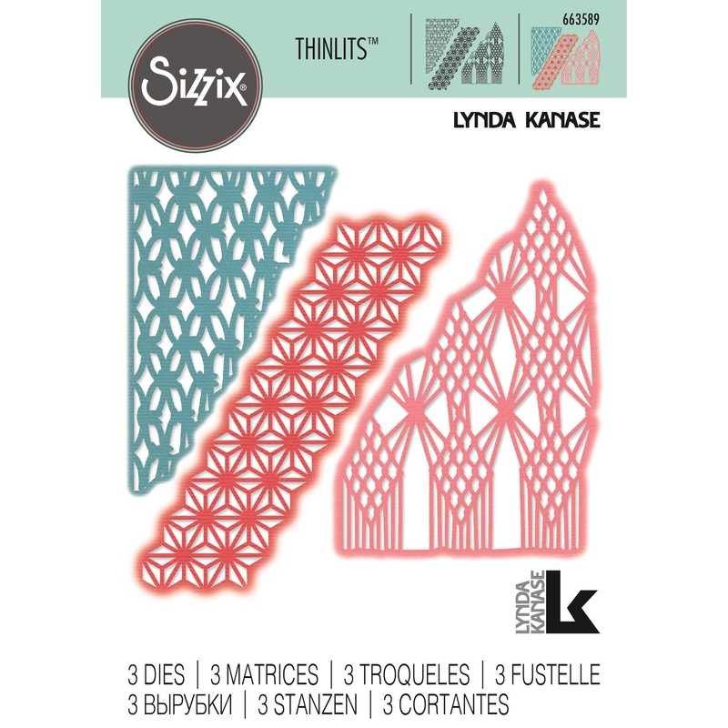 Sizzix Thinlits Cutting Dies Set 3PK Macrame Mask