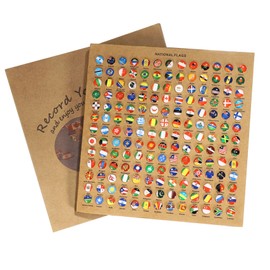 TOYANDONA 291pcs Flag Drop Glue Push Pin Thumb Tacks World Flags Push Pins Travel Accesories Desk Flag Map Pins National Flag Push Pin World Flag Pins Decor Push Pin for Office Pour Memo Eva