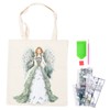 DIY Diamond Painting Shopping Bag Rhinestones Painting Tote Bag with