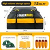 MaxxHaul Waterproof Car Roof Bag (15 Cubic Feet) – Universal