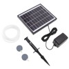 Solar Oxygen Pump 10V 6W Shockproof Small Lightweight Solar Water