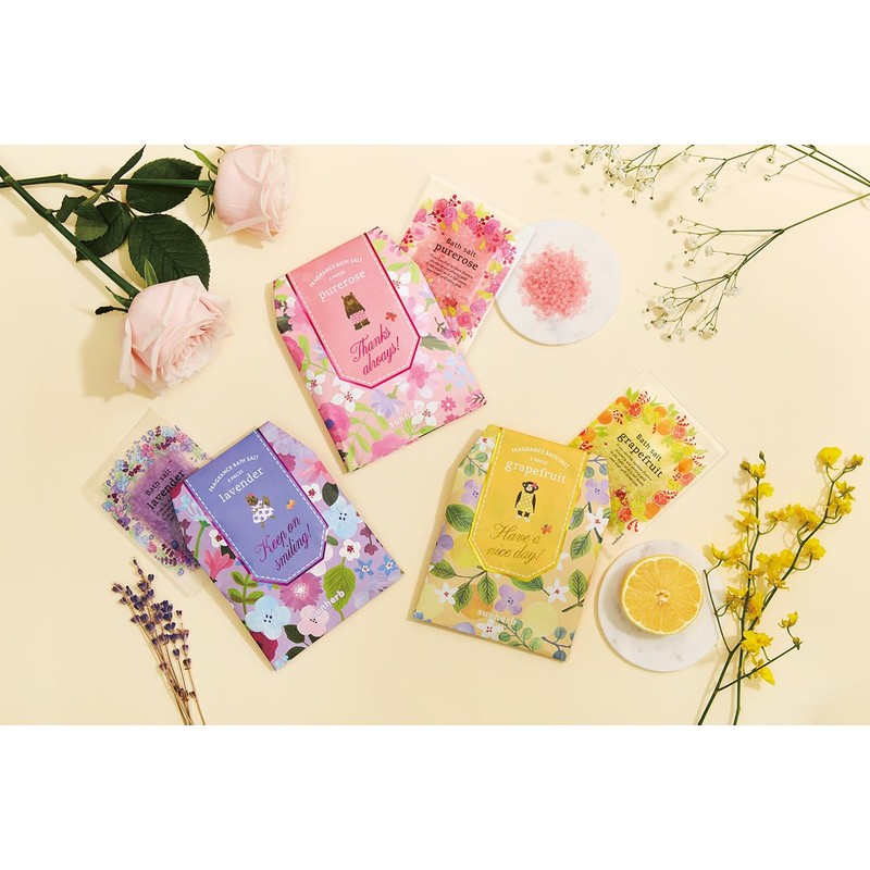 Sunherb Sunkus Bath Salt Set, 1.2 oz (35 g) x