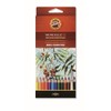 KOH-I-NOOR Mondeluz Watercolour Pencil Case – Pack of 12 Colour