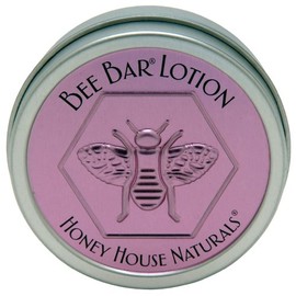 Honey House Naturals Bee Bar Hand/Body Lotion para Mujer, Lavender, 0.6 Oz/17 gr
