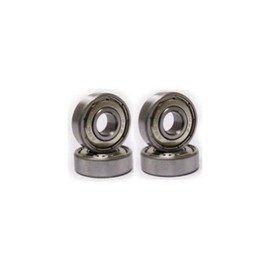 Caster/Scooter Bearings 1 Set of 4 Bearing Metal Shields Fits Kick Scooters
